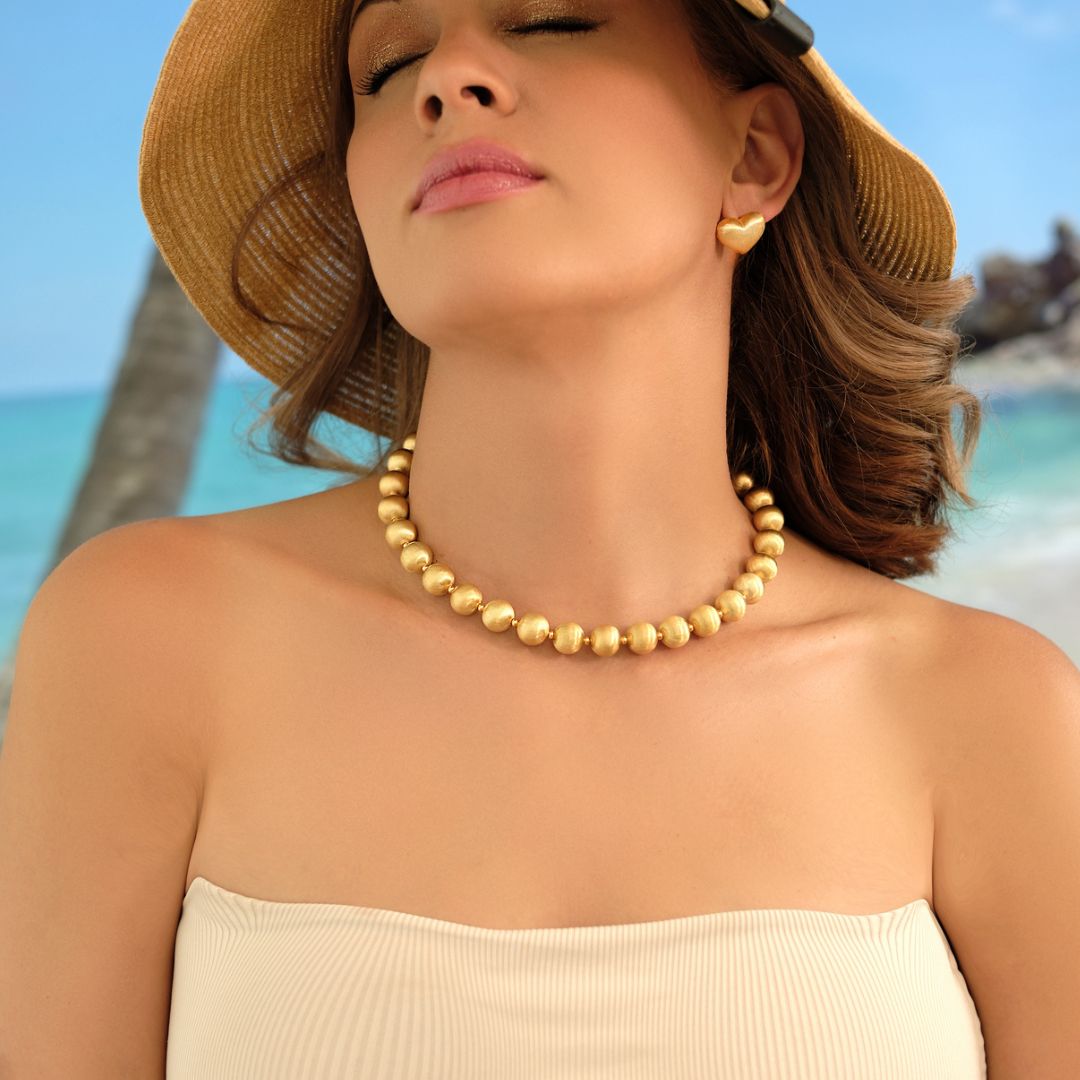 Collar Lumina Gold Sphere