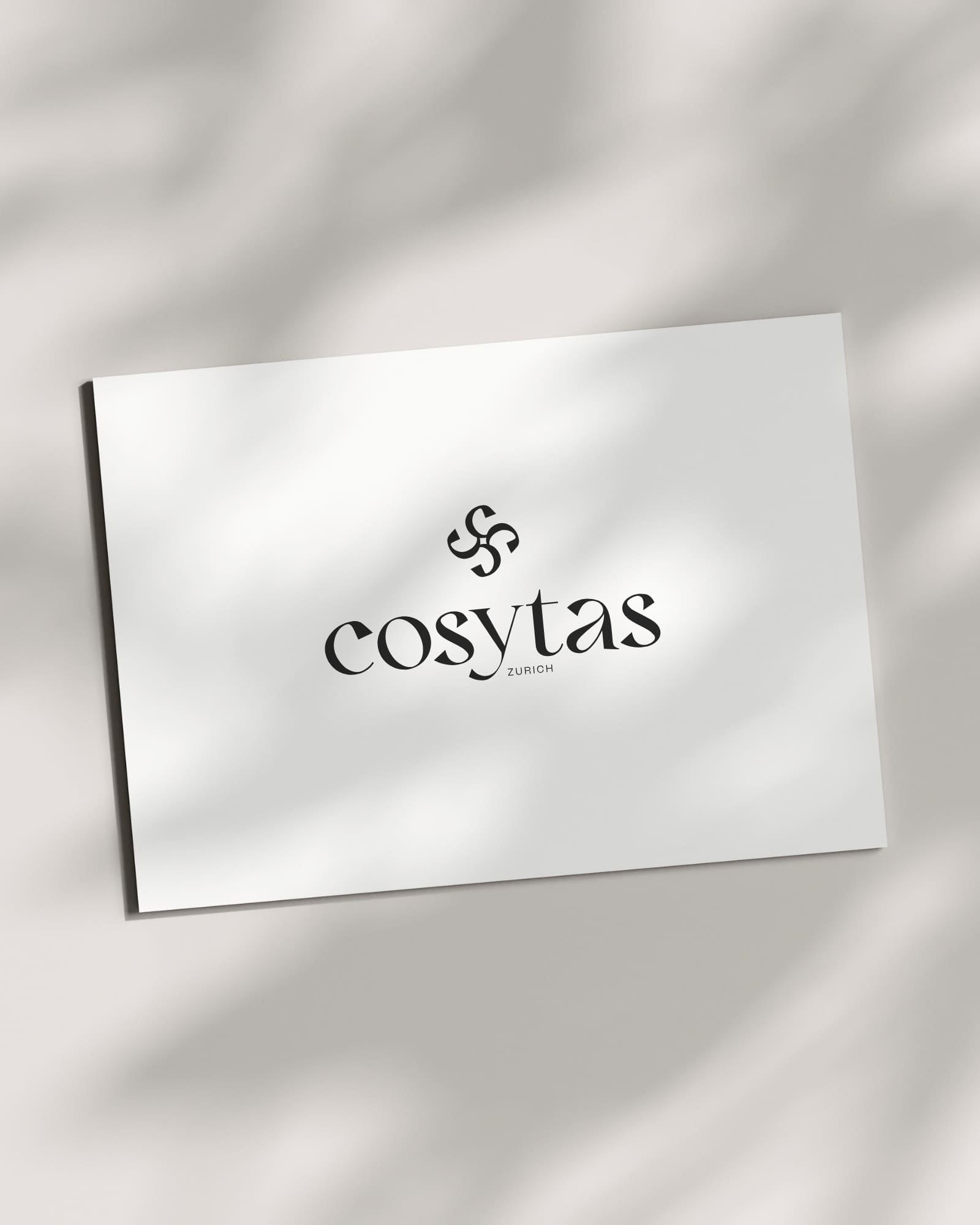 Cosytas Geschenkgutschein digital, Schmuckmarke aus Zürich, elegante Gutscheinkarte für zeitlosen Schmuck