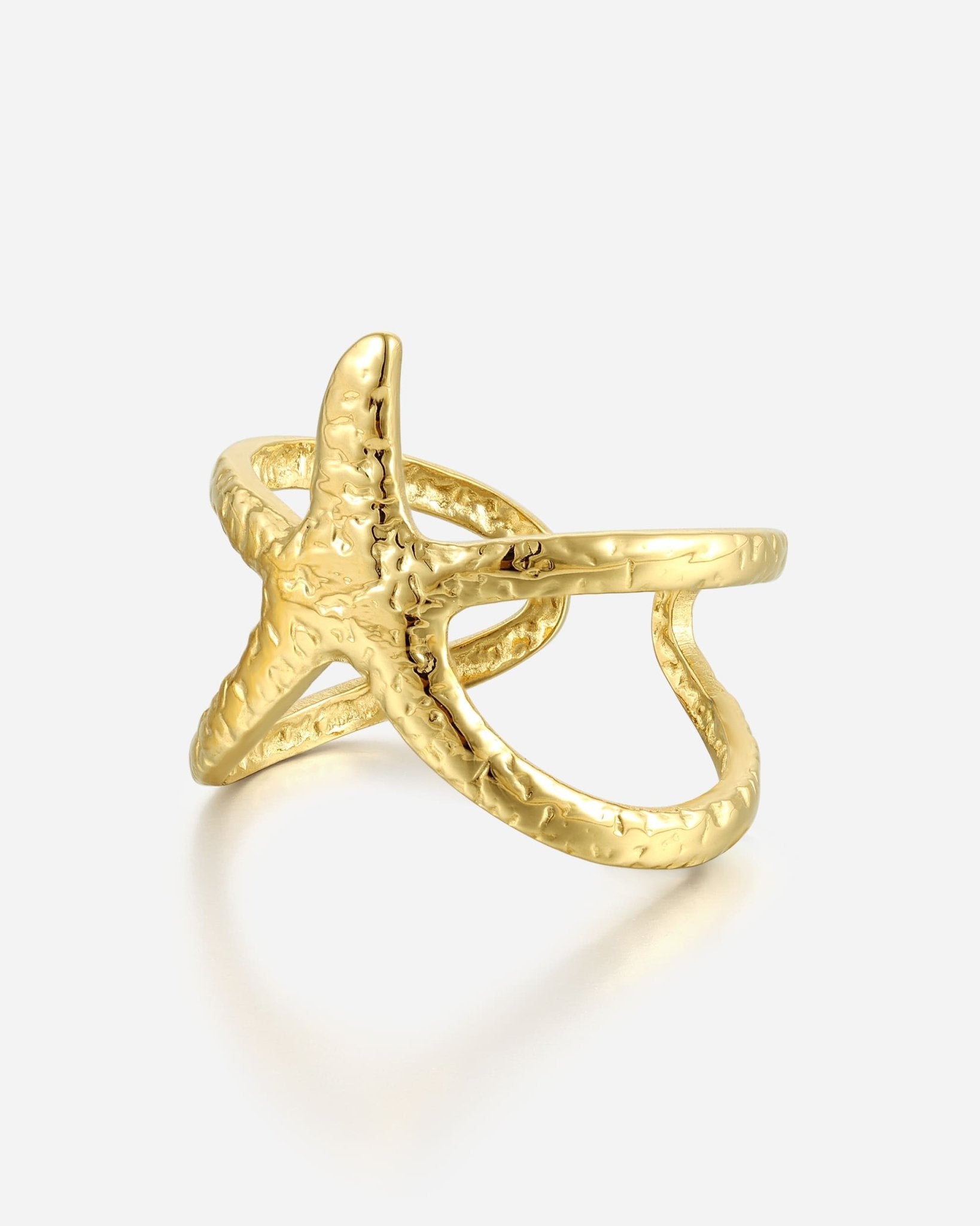 Estrellita Ring – Seitenansicht am Finger getragen, La Playa Kollektion Cosytas