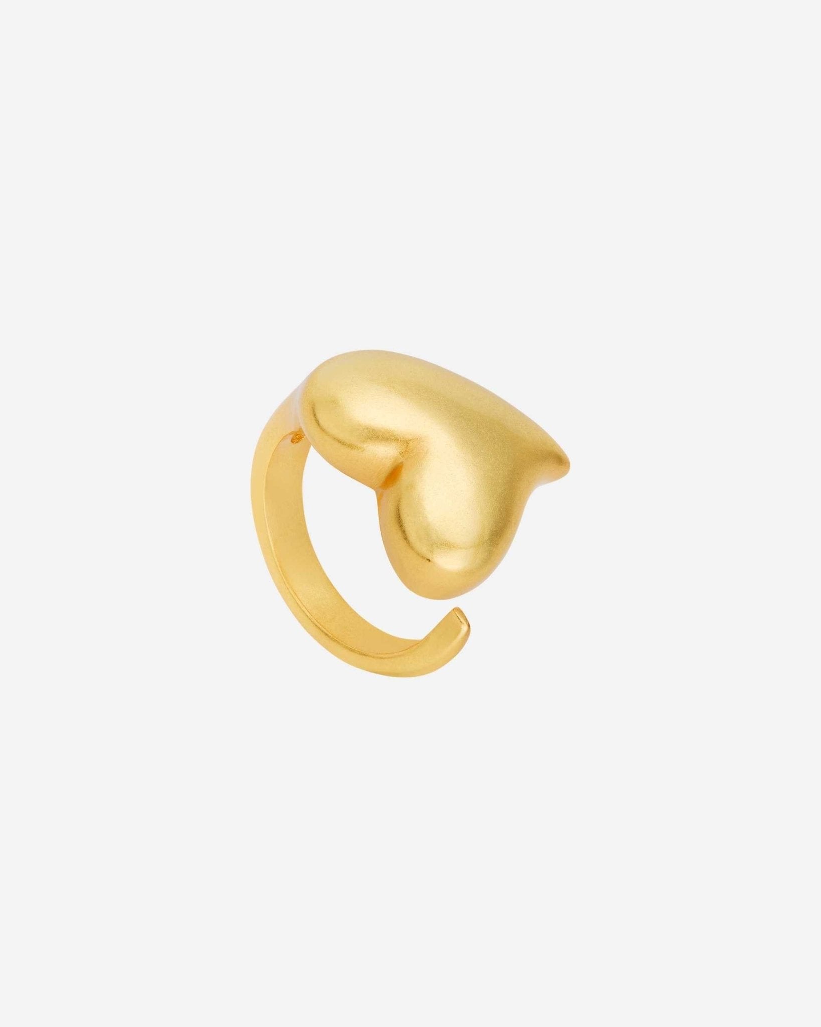 Detailansicht des Cosytas Golden Amore Rings