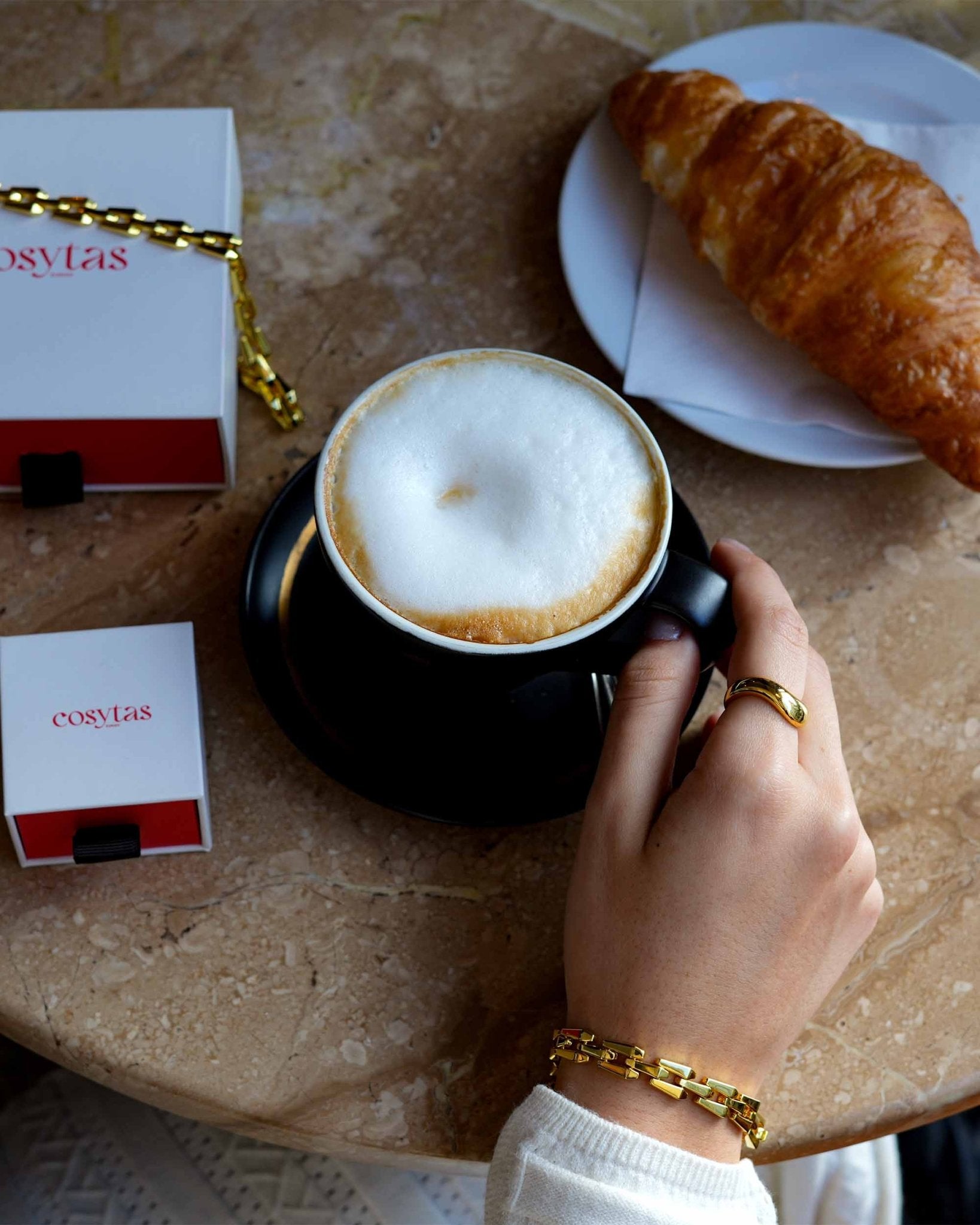 Guantanamera Armband, 18k Gold Vermeil