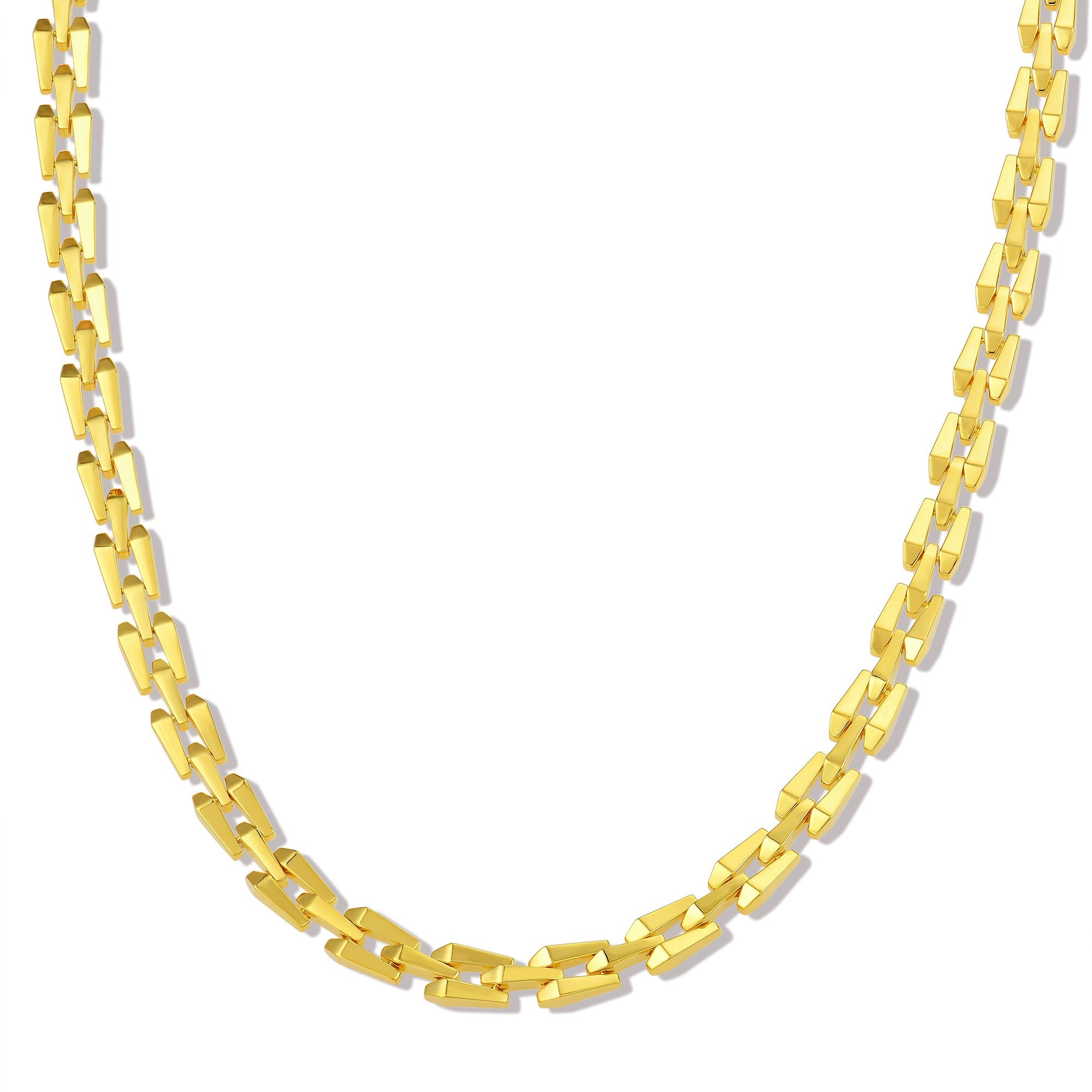 Guantanamera Halskette, 18k Gold Vermeil