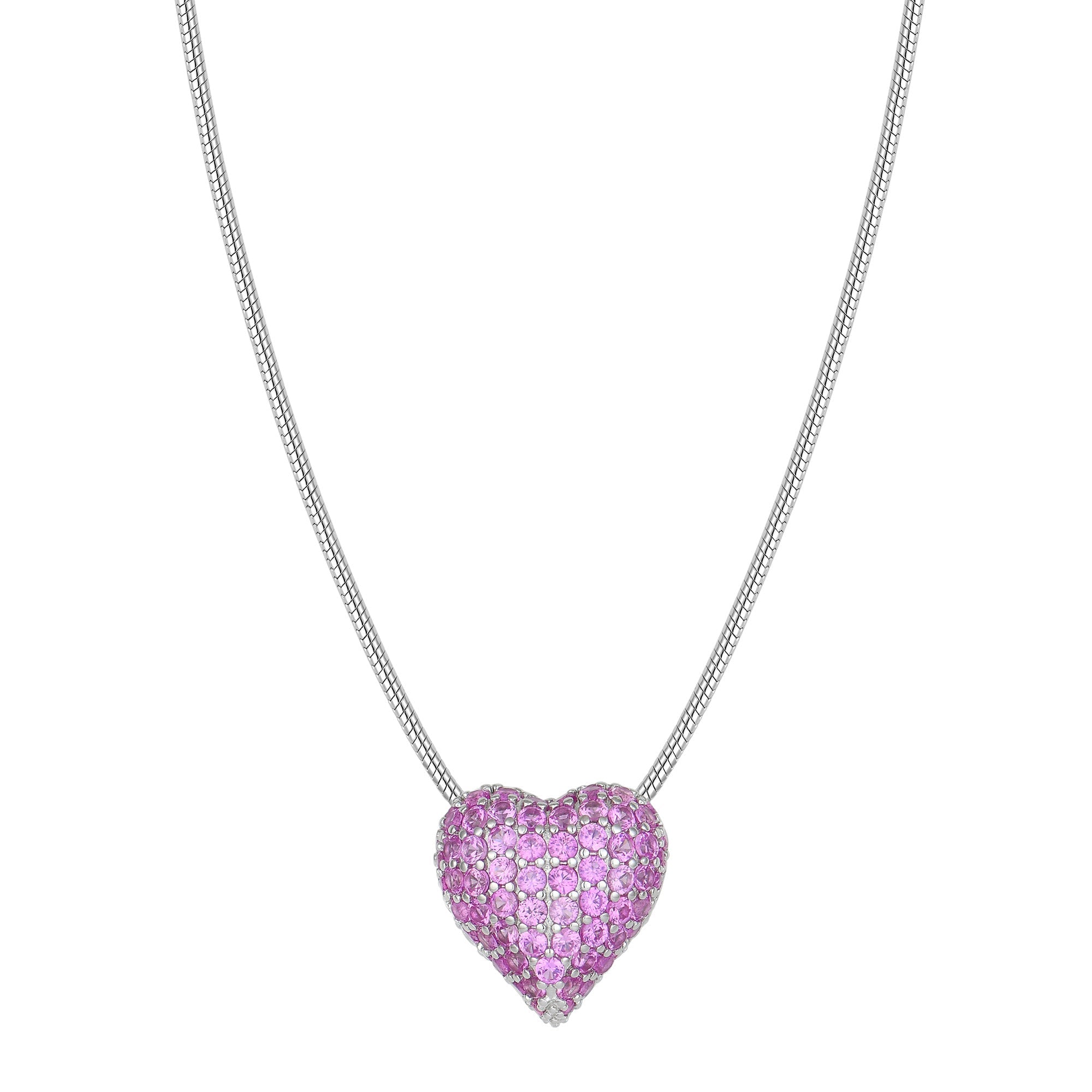 Halskette Cupida Pink, 925 Sterling Silber