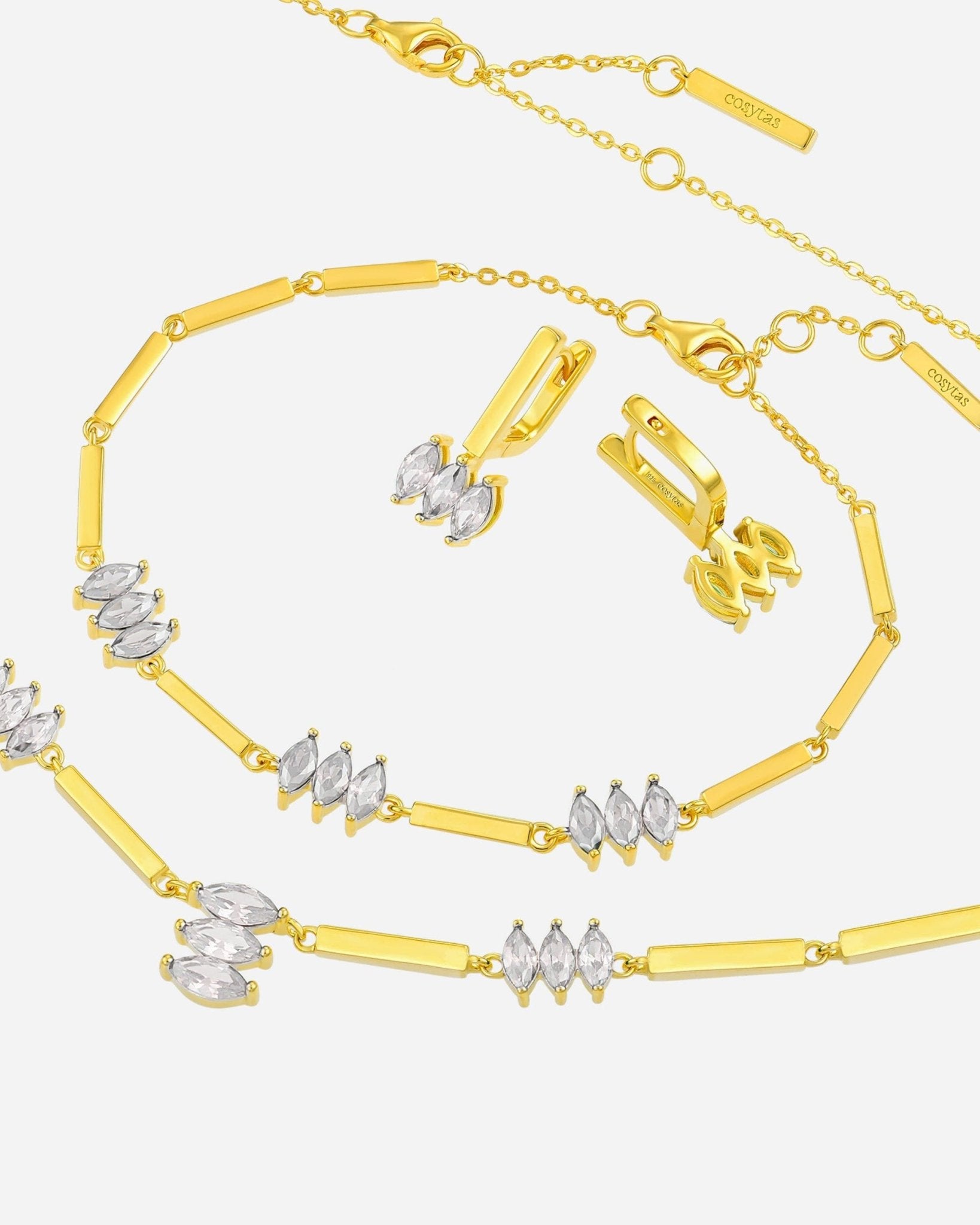 Moira White - Set, 18k Gold Vermeil
