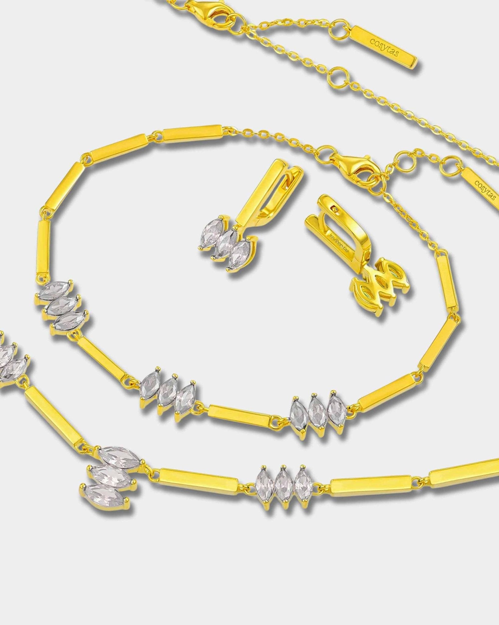 Moira White - Set, 18k Gold Vermeil