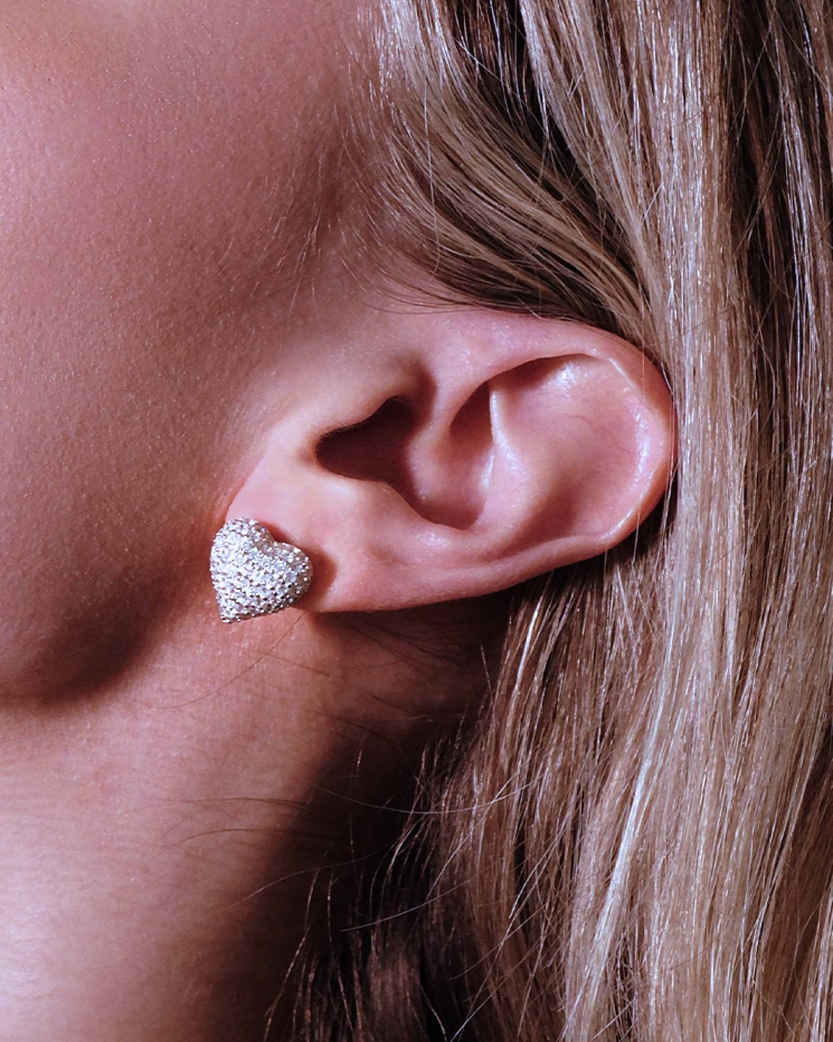 Ohrringe Cupida White, 925 Sterling Silber