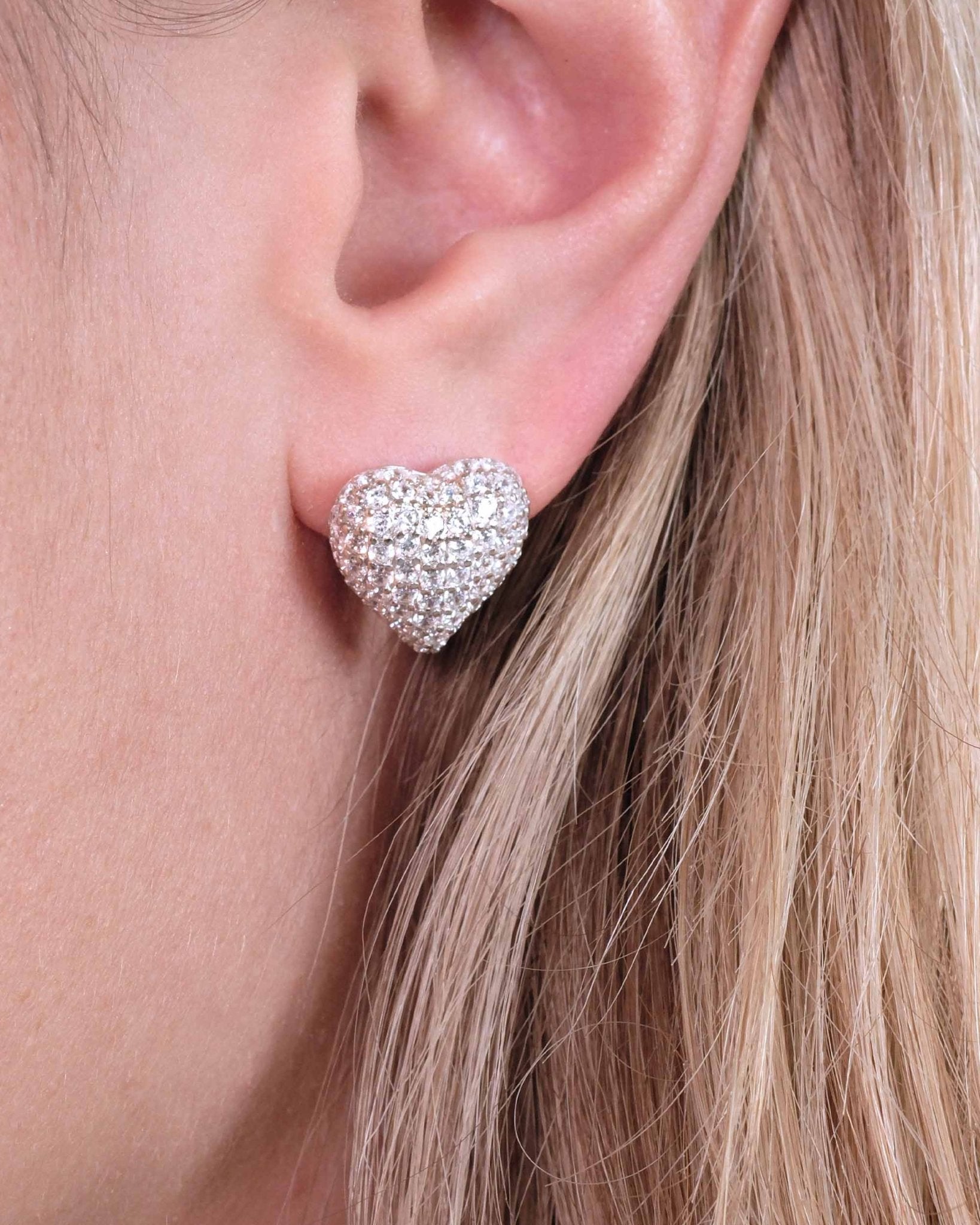 Ohrringe Cupida White, 925 Sterling Silber