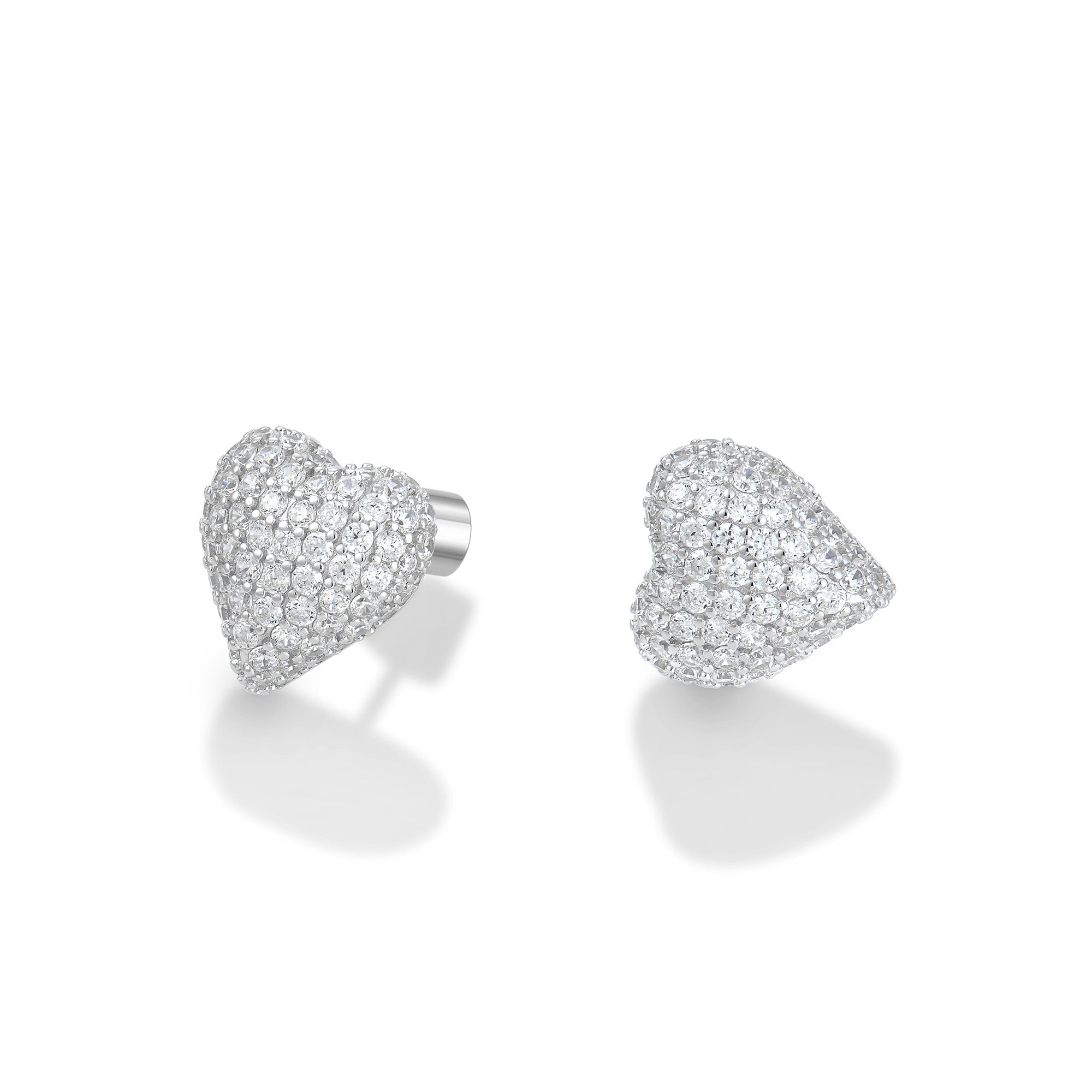 Ohrringe Cupida White, 925 Sterling Silber