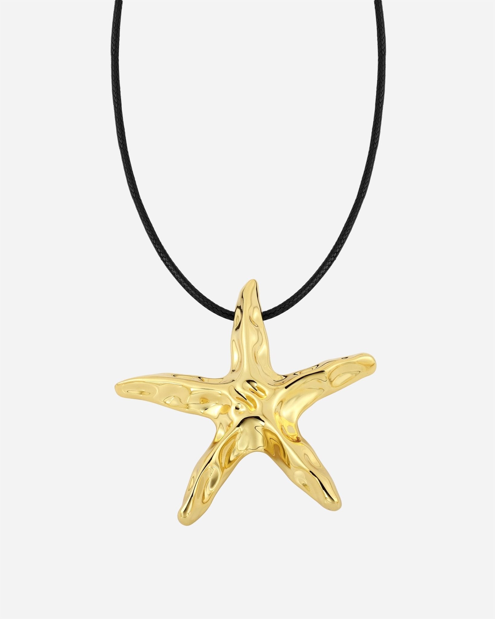 Estrella Halskette/Brosche aus vergoldetem Metall – Stern-Motiv, La Playa Kollektion Cosytas