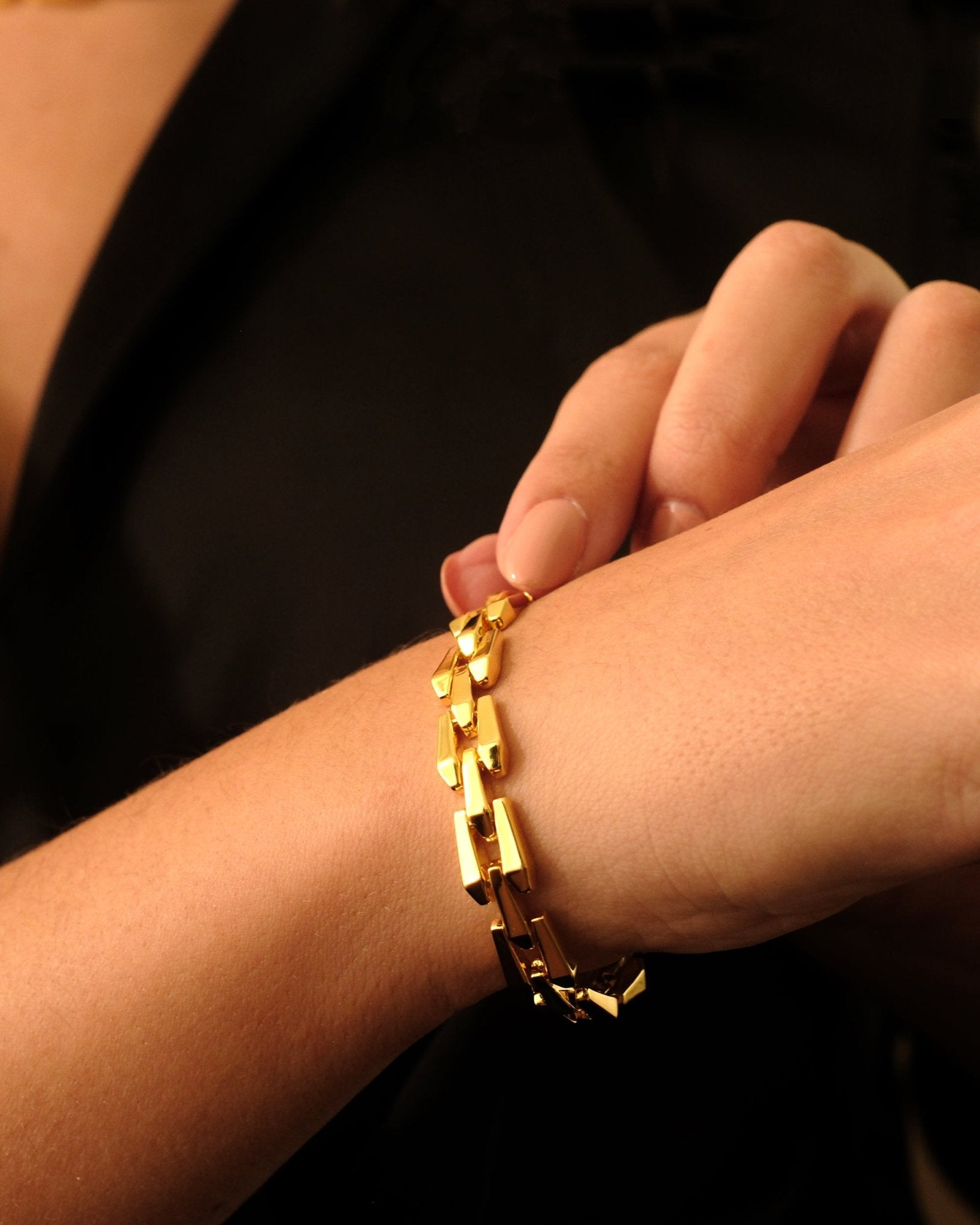 Guantanamera Armband, 18k Gold Vermeil