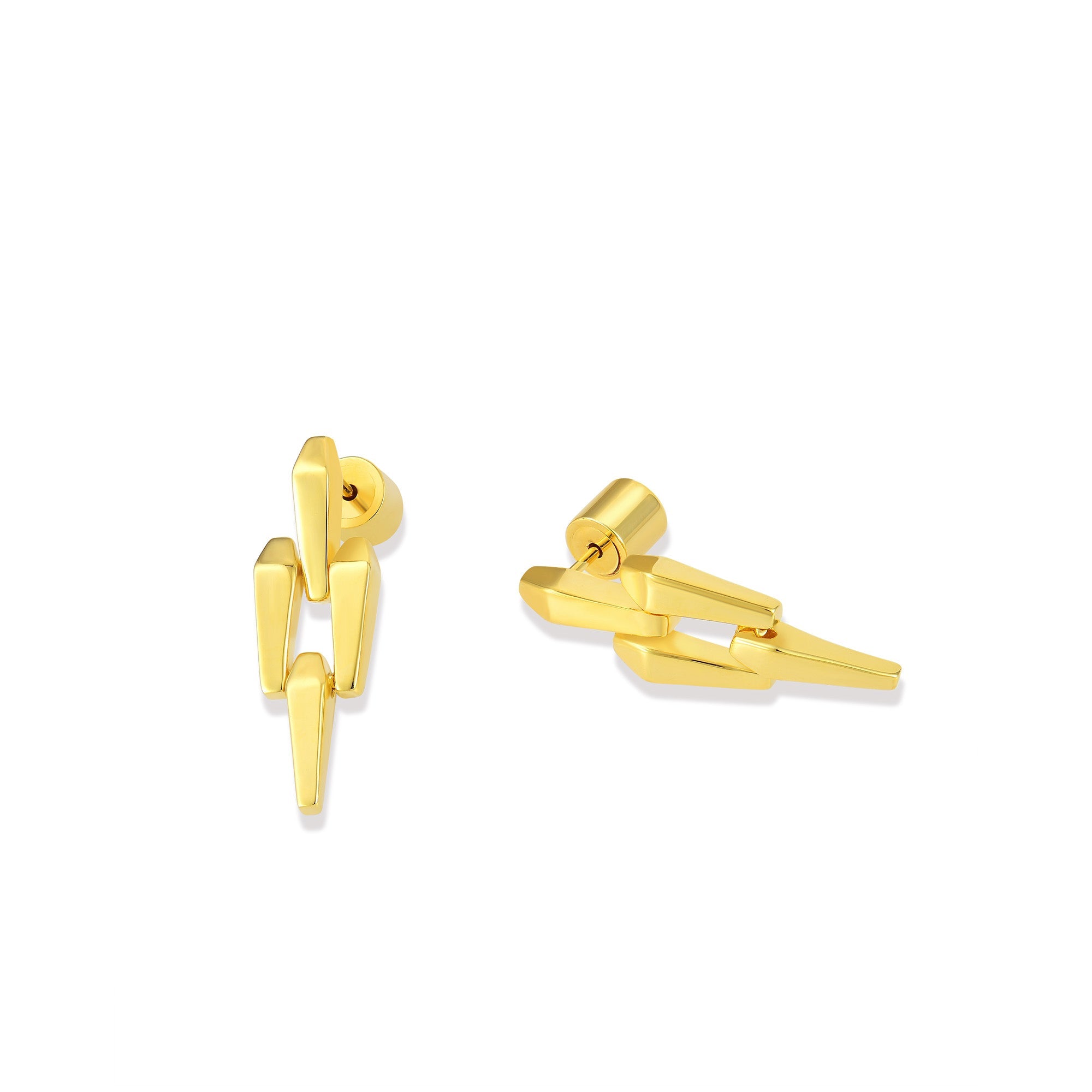 Guantanamera Ohrringe, 18k Gold Vermeil