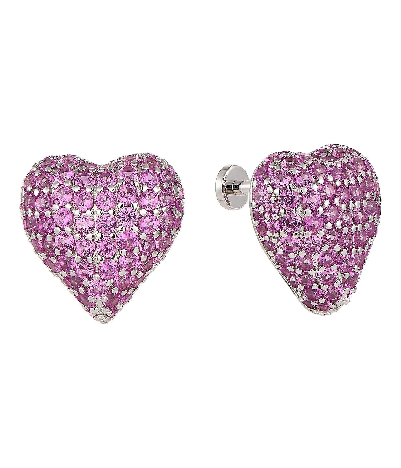 Ohrringe Cupida Pink, 925 Sterling Silber