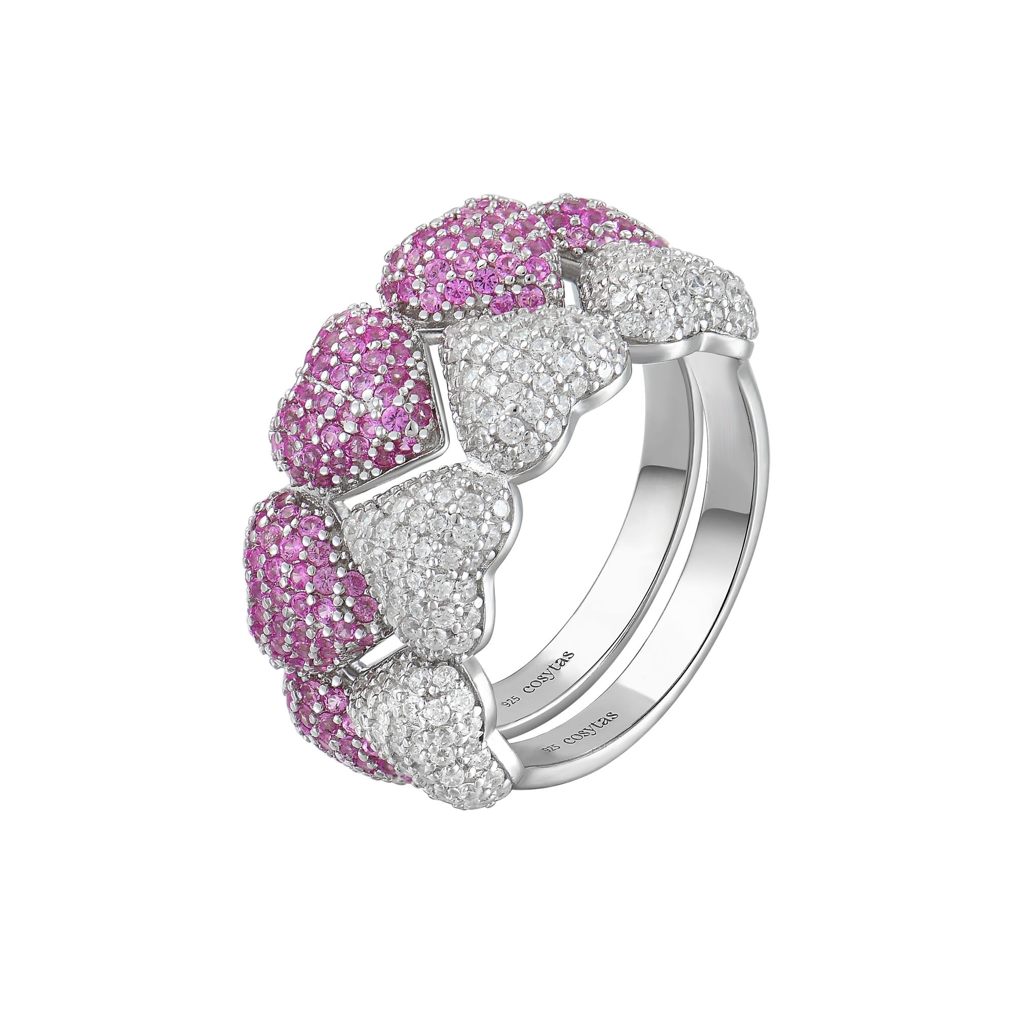Ring Cupida White, 925 Sterling Silber