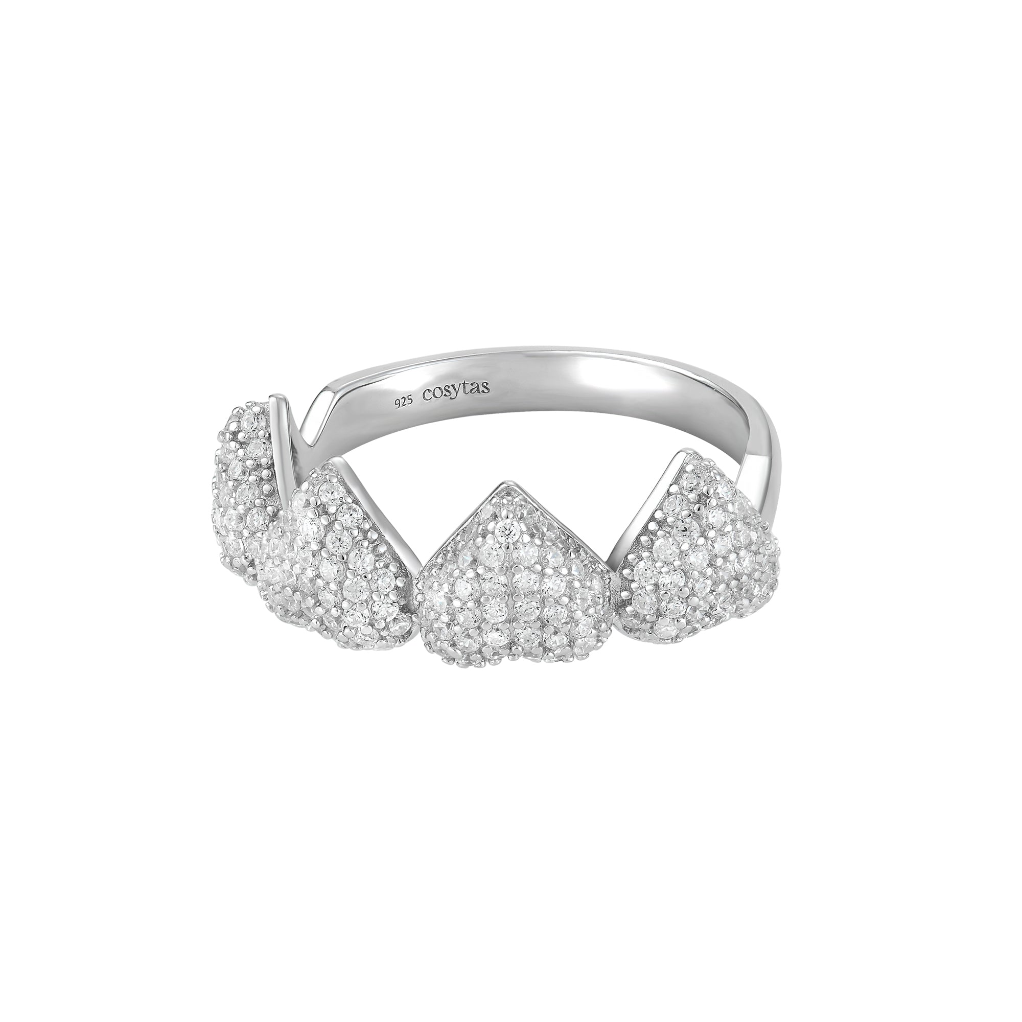 Ring Cupida White, 925 Sterling Silber
